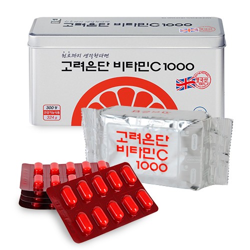 고려은단 비타민C 1000 300정 무배 피로회복제 고함량